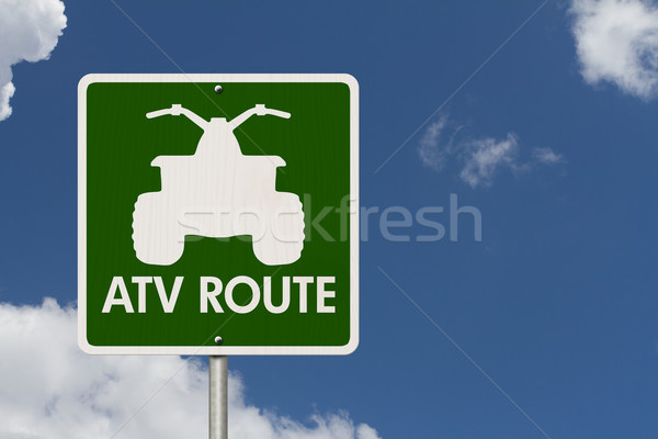 Places to ride ATV Stock photo © karenr