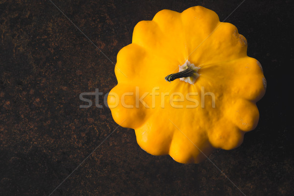 żółty świeże miąższ zardzewiałe metal górę Zdjęcia stock © Karpenkovdenis