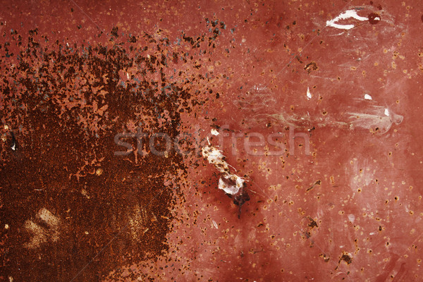 Roestige abstract fragment voorraad afbeelding muur Stockfoto © kash76