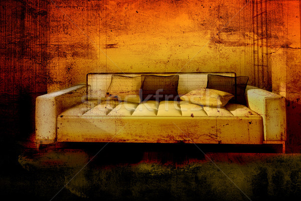 white sofa Stock photo © kash76