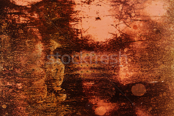 Stock foto: Rostigen · abstrakten · Fragment · hat · Bild · Textur