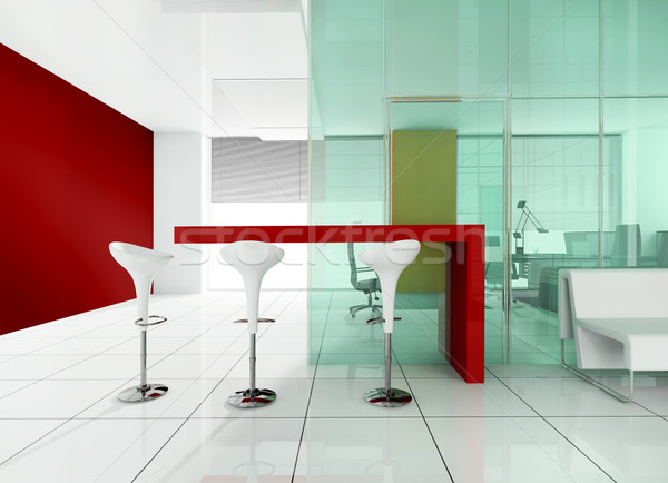 Stock photo: Bar in a modern interior