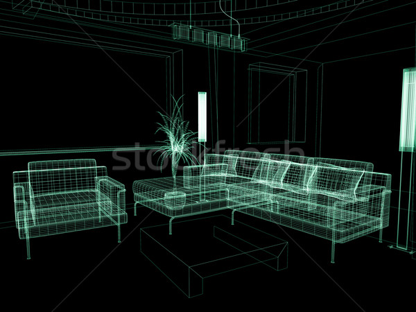 drawing room Stock photo © kash76