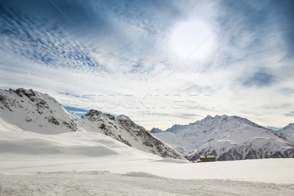 Beautiful view from Grossglockner-Heiligenblut ski resort  Stock photo © kasjato