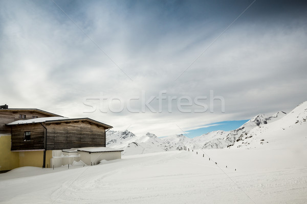 Mountain shelter Stock photo © kasjato