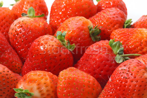 Strawberries isolated on white background Stock photo © kawing921