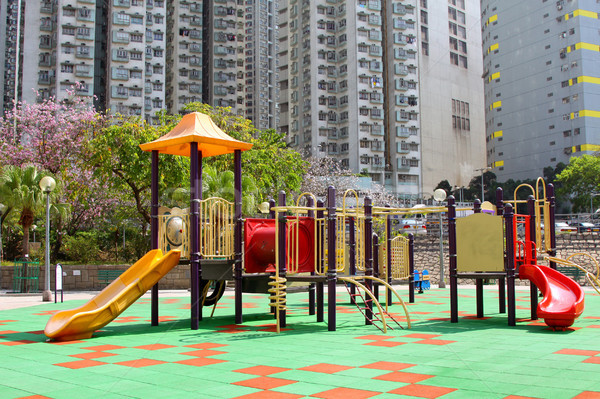 Stock photo: Colorful playground