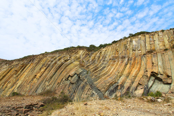 Rocks landscape in Hong Kong Geo Park Stock photo © kawing921