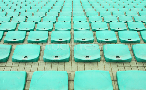 Stockfoto: Stadion · zon · sport · veld · groene · baseball