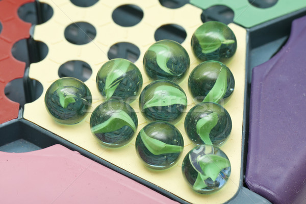 Chinese checkers, close-up. Stock photo © kawing921