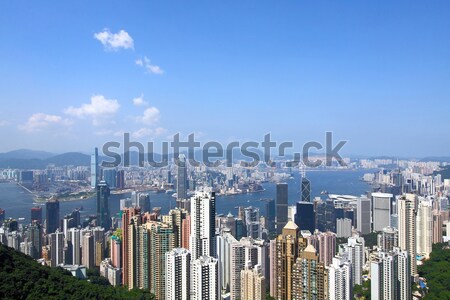 Hong-Kong jour affaires bureau bâtiment ville [[stock_photo]] © kawing921