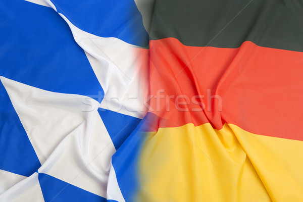 Zászló vs Németország üzlet futball utazás Stock fotó © kb-photodesign