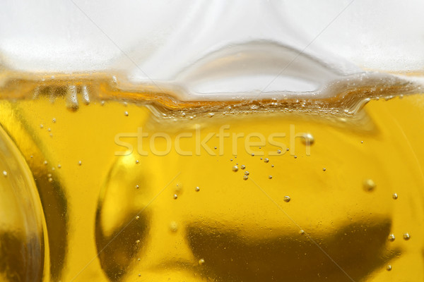 Mok bier schuim drinken beker Stockfoto © kb-photodesign
