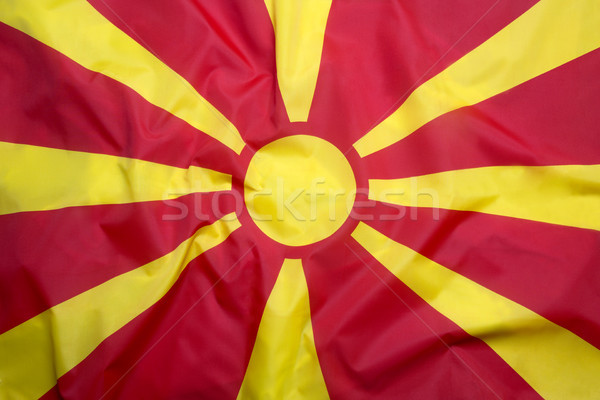 Flag of Macedonia Stock photo © kb-photodesign