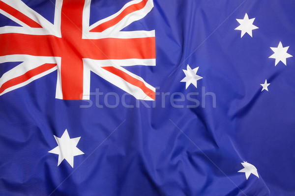 Zászló Ausztrália sportok utazás vidék gazdaság Stock fotó © kb-photodesign