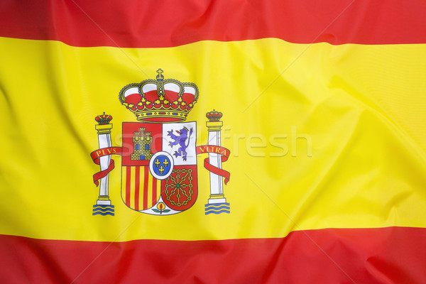 Bandeira Espanha futebol esportes viajar natação Foto stock © kb-photodesign