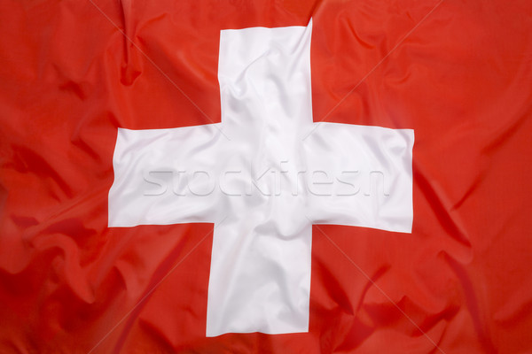 Bayrak İsviçre futbol spor yüzme Avrupa Stok fotoğraf © kb-photodesign