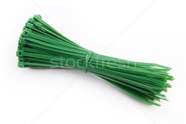 Cable tie in green Stock photo © kb-photodesign