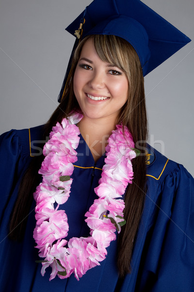 Graduation Girl Stock photo © keeweeboy