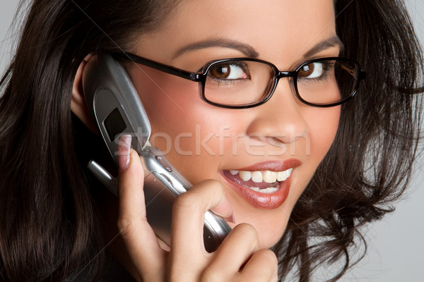 Telephone Woman Stock photo © keeweeboy