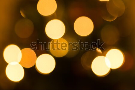 Stock photo: Defocused Christmas Lights
