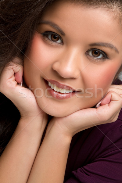 Smiling Woman Stock photo © keeweeboy