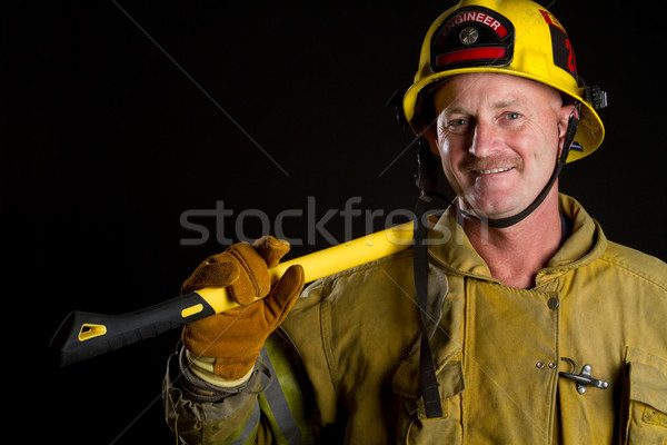 Firefighter Stock photo © keeweeboy