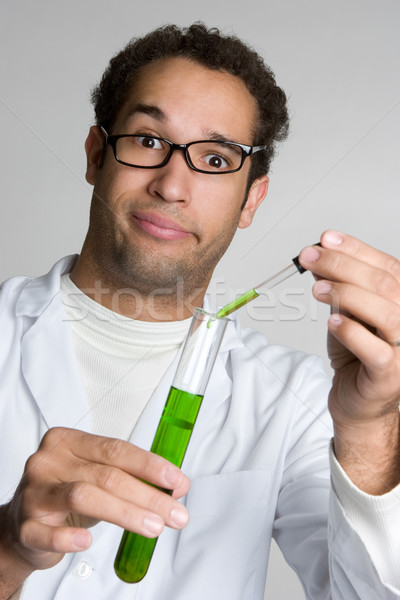 Crazy Scientist Man Stock photo © keeweeboy