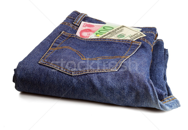 bluejeans and money Stock photo © keko64