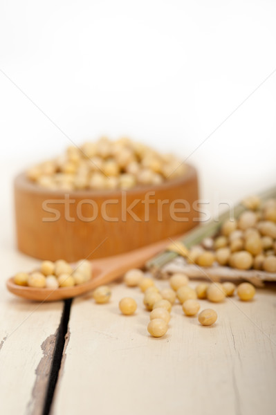 organic soya beans  Stock photo © keko64