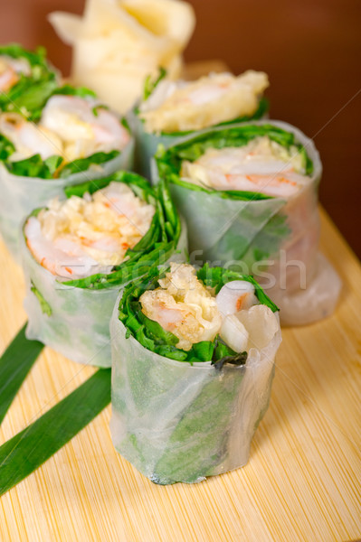 fresh sushi choice combination assortment selection  Stock photo © keko64