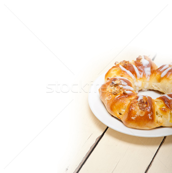 Stockfoto: Zoete · brood · donut · cake · vers · home