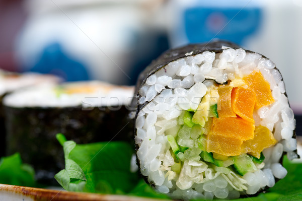 Frescos sushi elección combinación macro Foto stock © keko64