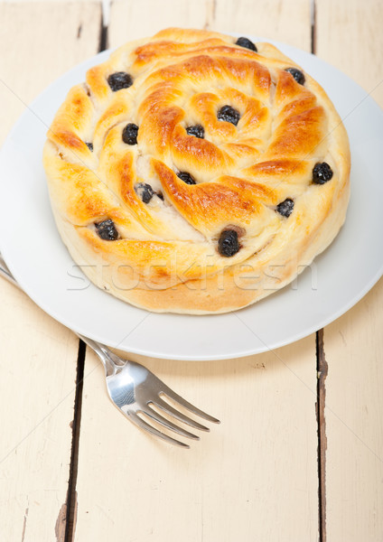 blueberry bread cake dessert  Stock photo © keko64