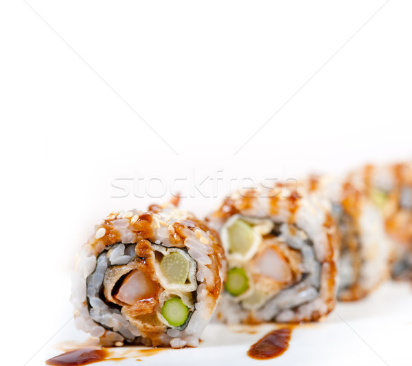 fresh sushi choice combination assortment selection  Stock photo © keko64