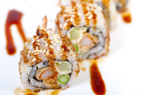 fresh sushi choice combination assortment selection  Stock photo © keko64