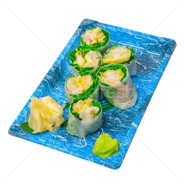 take away sushi express on plastic tray  Stock photo © keko64