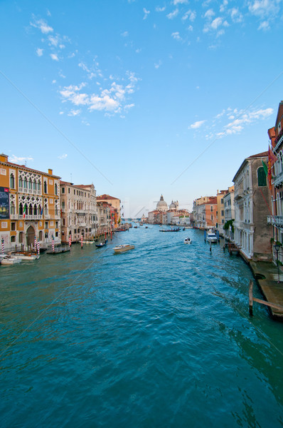 Venice Italy grand canal view Stock photo © keko64