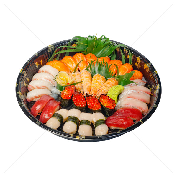 take away sushi express on plastic tray  Stock photo © keko64