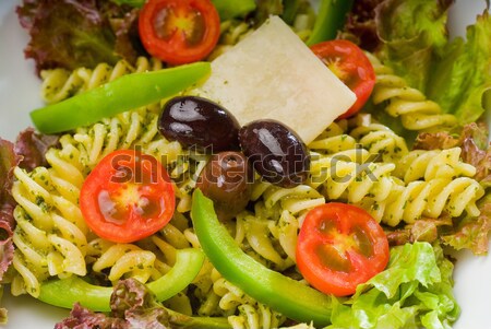 italian fusilli pasta salad Stock photo © keko64