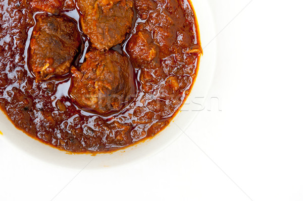 neapolitan style ragu meat sauce Stock photo © keko64