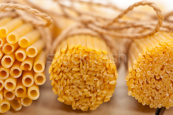 bunch of Italian pasta type Stock photo © keko64