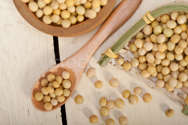 organic soya beans  Stock photo © keko64