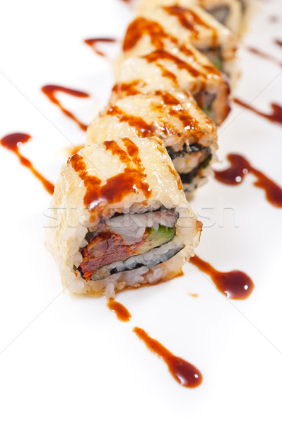 fresh sushi choice combination assortment selection  Stock photo © keko64