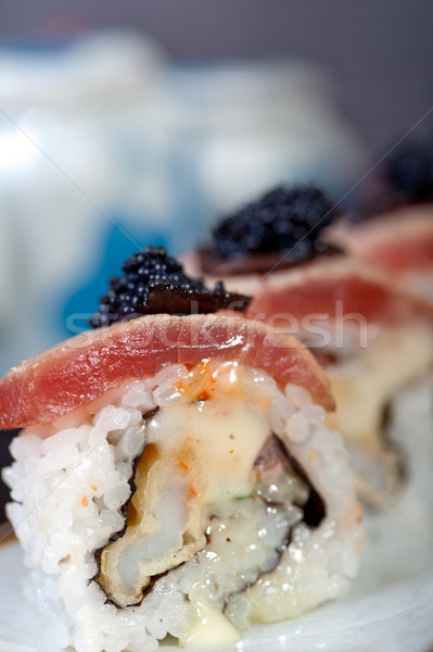 fresh sushi choice combination assortment selection  Stock photo © keko64