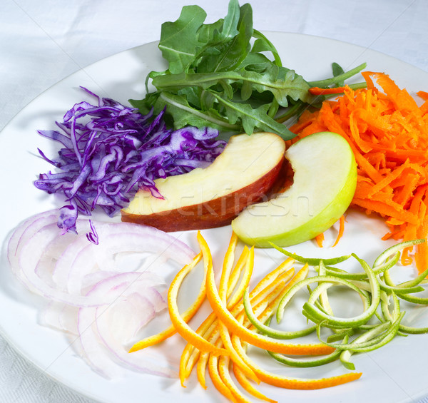 salad ingredient on a plate Stock photo © keko64