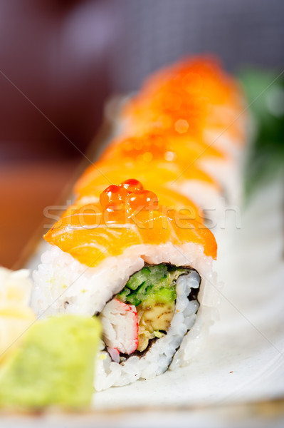 Frescos sushi elección combinación macro Foto stock © keko64