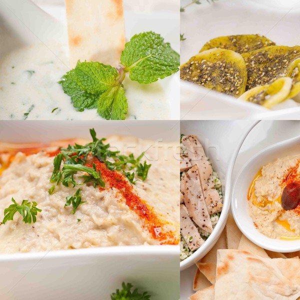 middle east food collage  Stock photo © keko64