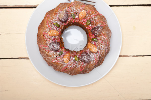 chestnut cake bread dessert Stock photo © keko64