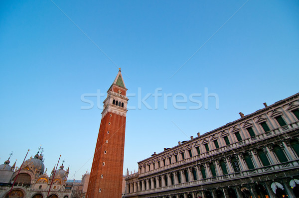 Venice Italy Saint Marco square view Stock photo © keko64